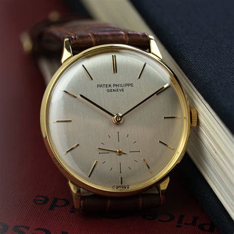 calatrava de patek philippe|patek philippe calatrava vintage gold.